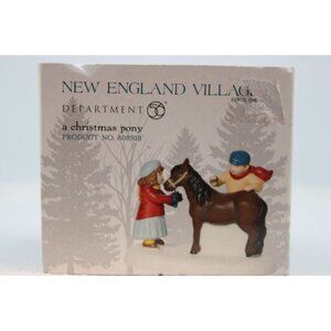 Dept 56 New England Village - A Christmas Pony